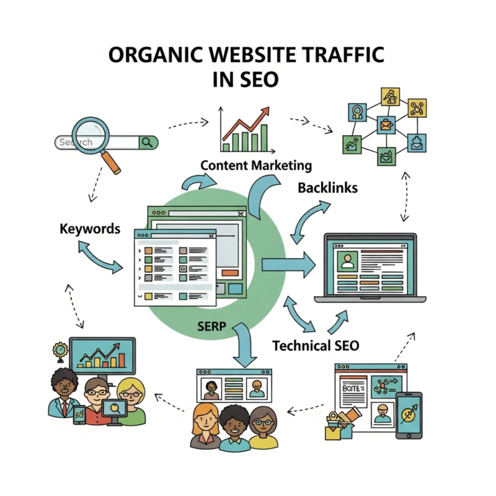Traffic Organic Google TVD
